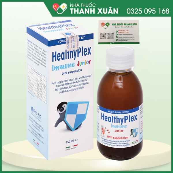 HealthyPlex Immune Junior - Hỗ trợ tăng cường sức đề kháng cho cơ thể